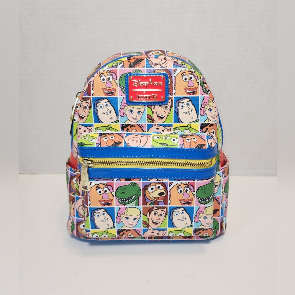 Disney Parks TOY STORY Loungefly Mini Backpack - NWT